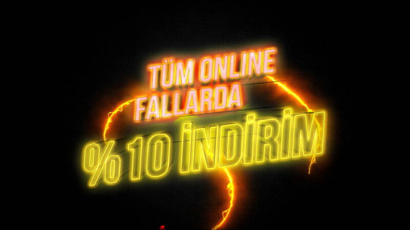 26 Kasım Efsane Cuma’ya Özel Tüm Online Fallarda %10 İndirim!
