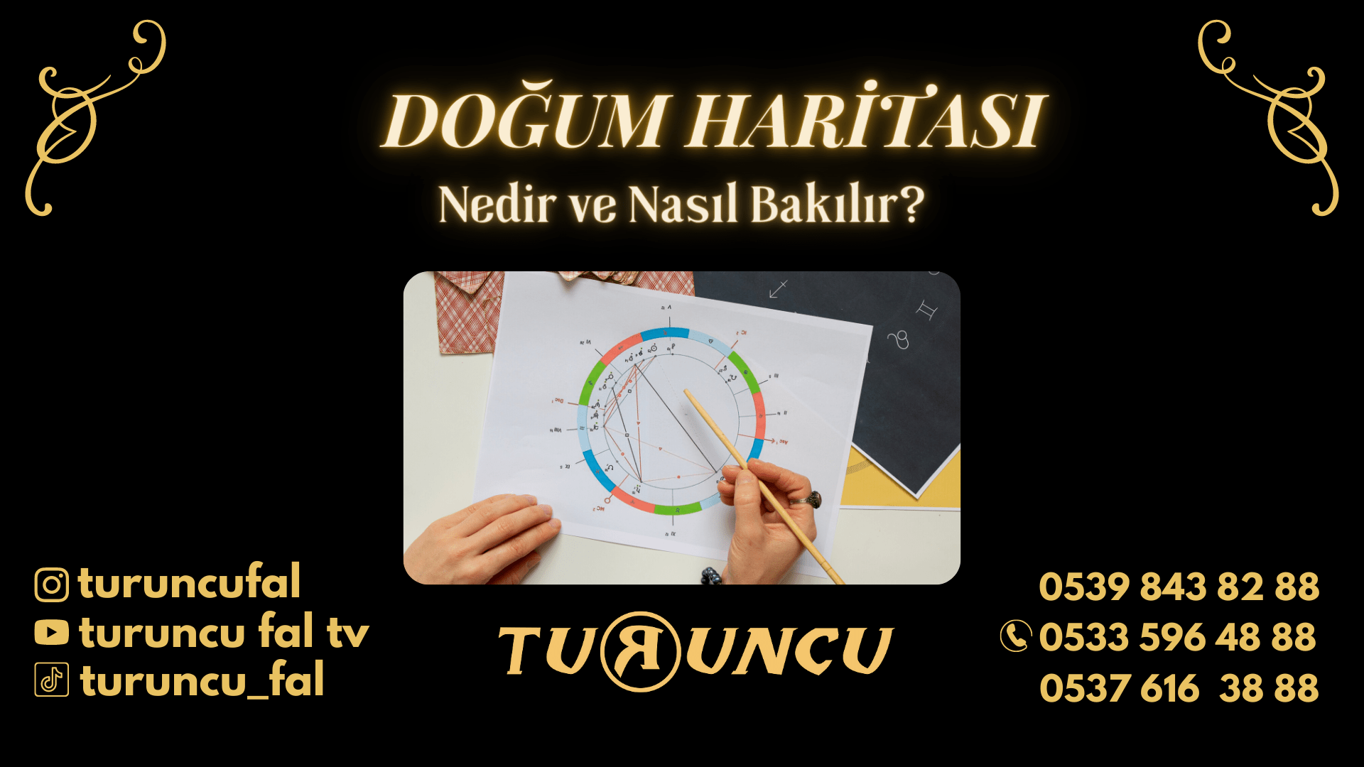 doğum haritası nedir, fal santrali, turuncu fal, astroloji, astroloji bakımı Doğum Haritası Hesaplama