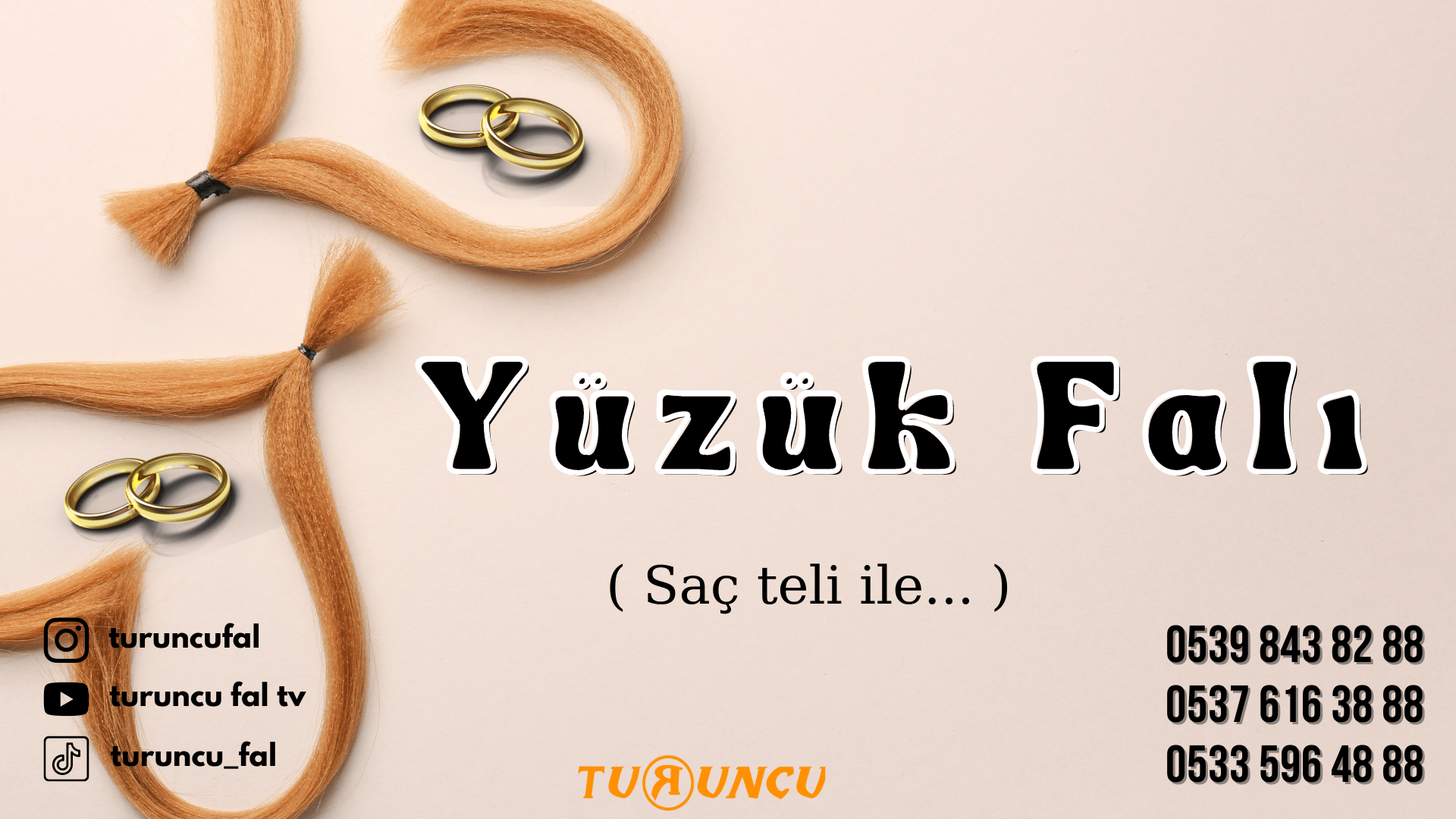 Saç teliyle yüzük falı