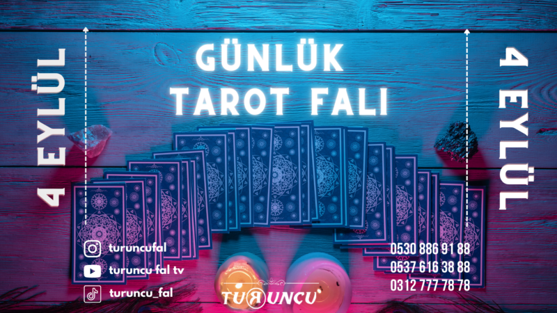 Günlük Tarot Falı 4 Eylül