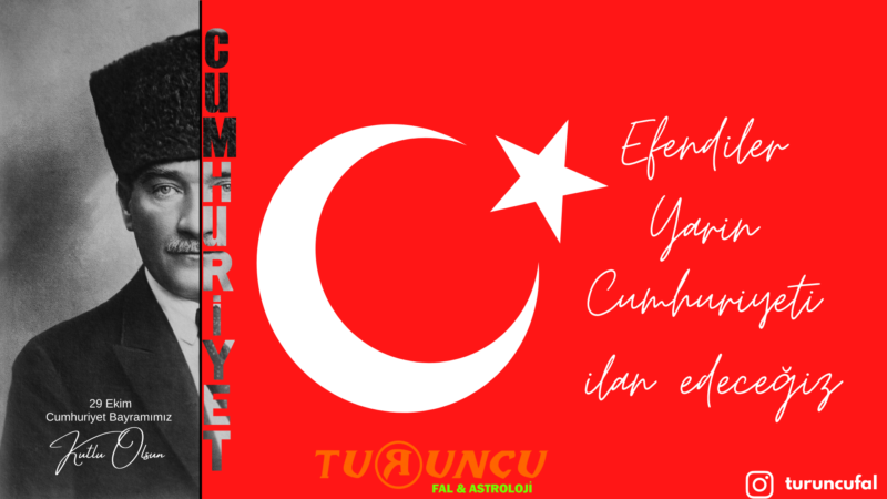 29 Ekim Cumhuriyet Bayramı Kutlu Olsun