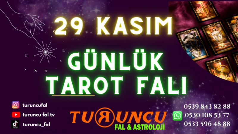 Günlük Tarot Falı 29 Kasım